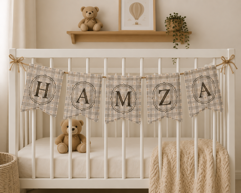 Kişiye Özel İsimli Flama Banner