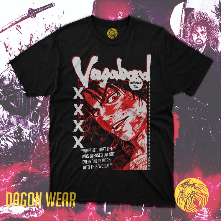 Vagabond Dagon Designed Oversize Unisex T-Shirt