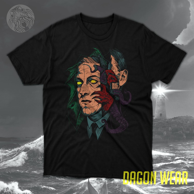 Hp Lovecraft Cthulhu (Alt-1) Oversize Unisex T-Shirt