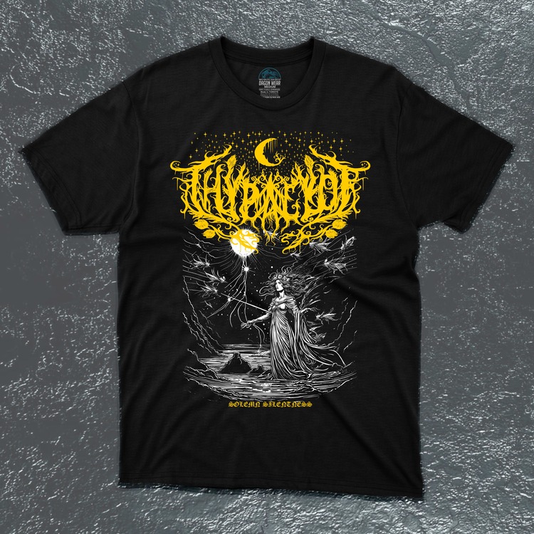 Thy Pallor Solemn Silentness Yellow Oversize Unisex T-Shirt
