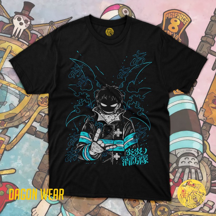 Fire Force Shinra Kusakabe Oversize Unisex T-Shirt