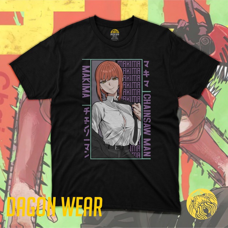 Chainsaw Man Makima Oversize Unisex T-Shirt