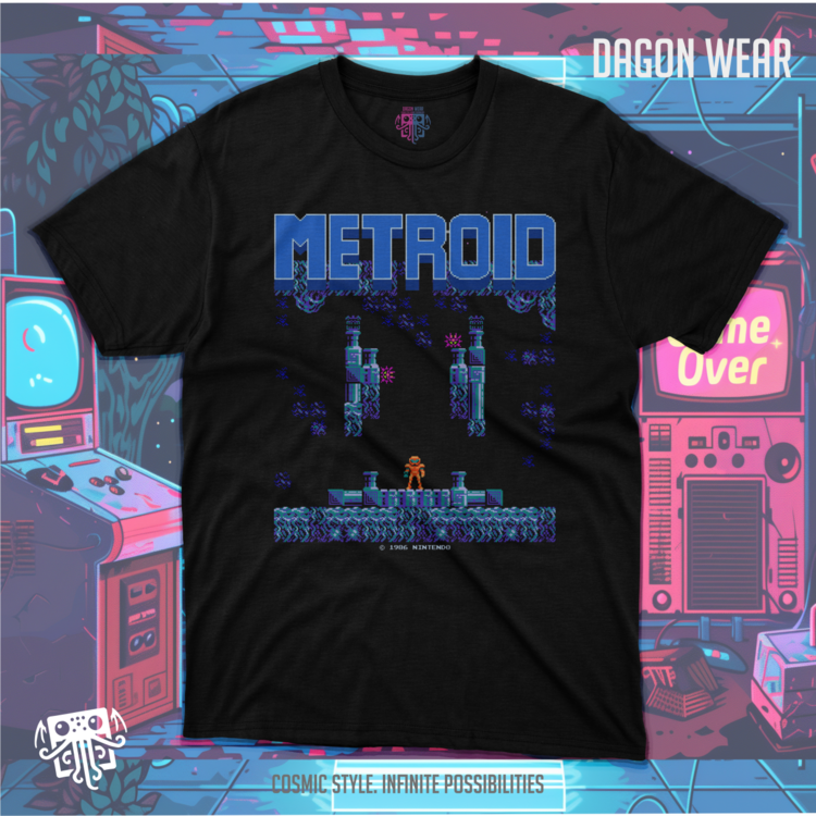 Metroid NES Oversize Unisex T-Shirt
