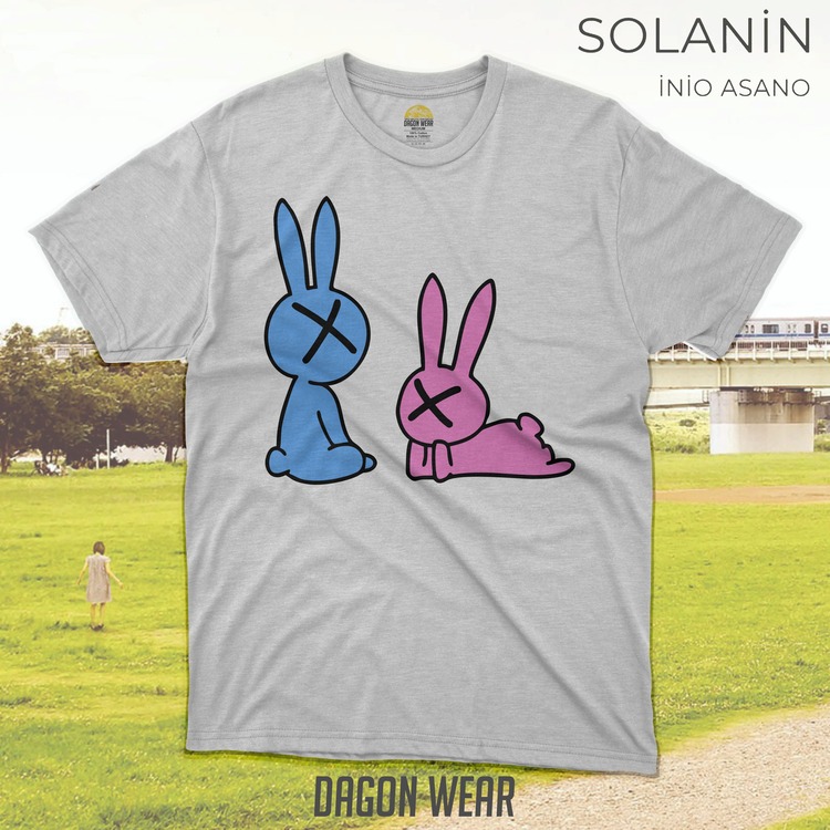 Solanin Rabbit Oversize Unisex T-Shirt 