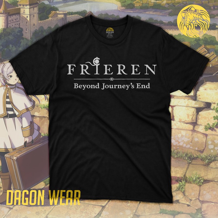 Frieren Beyond Journey's End LOGO Oversize Unisex T-Shirt