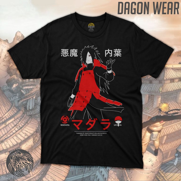 Naruto Madara Oversize Unisex T-Shirt