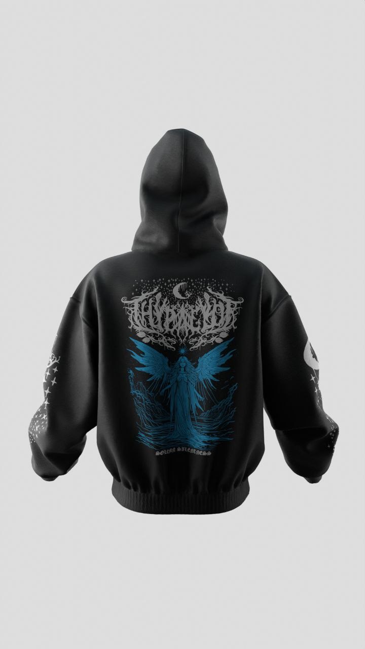 Thy Pallor Solemn Silentness Angel Oversize Unisex Hoodie