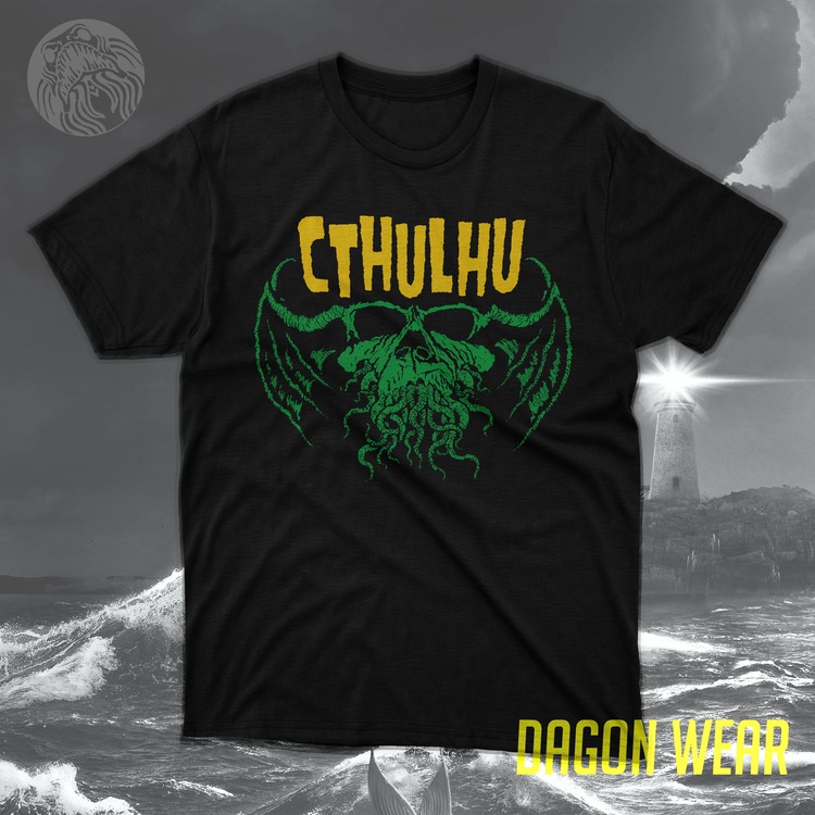 Hp Lovecraft Cthulhu (Alt-3) Oversize Unisex T-Shirt