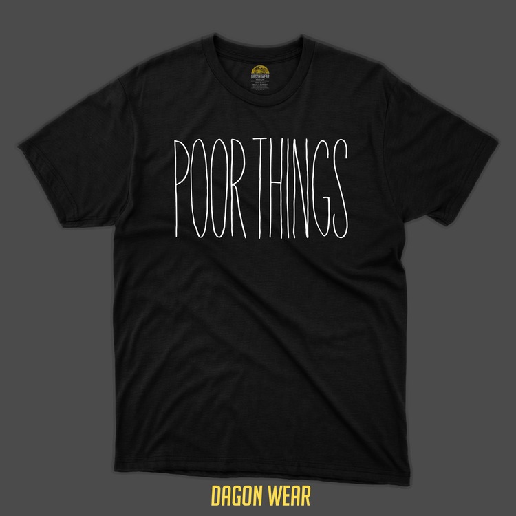 Poor Things LOGO Oversize Unisex T-Shirt