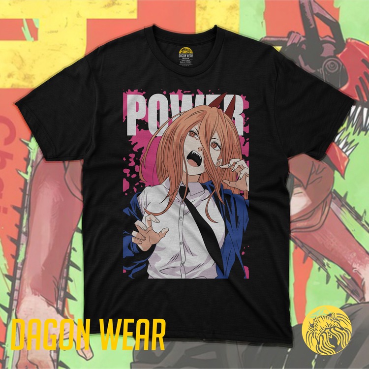Chainsaw Man Power Dw1 Oversize Unisex T-Shirt