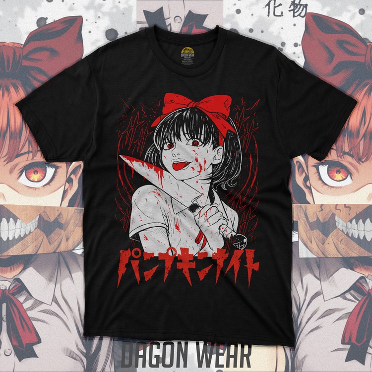 Pumpkin Night Naoko Oversize Unisex T-Shirt 