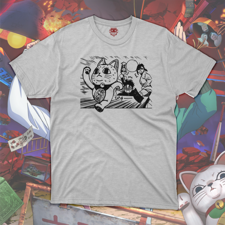 Dandadan RUN Turbo Granny Cat Oversize Unisex T-Shirt