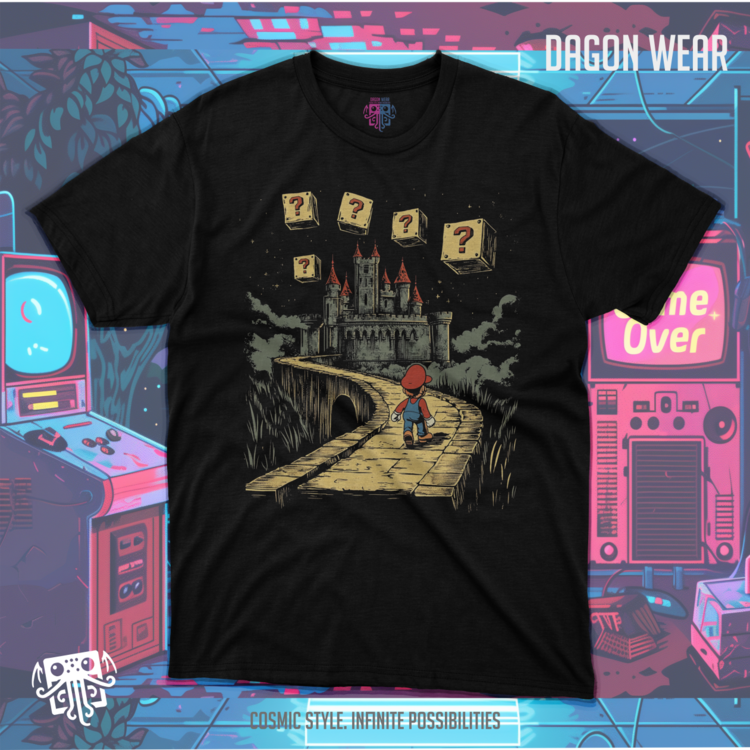 Mario Adventure Oversize Unisex T-Shirt