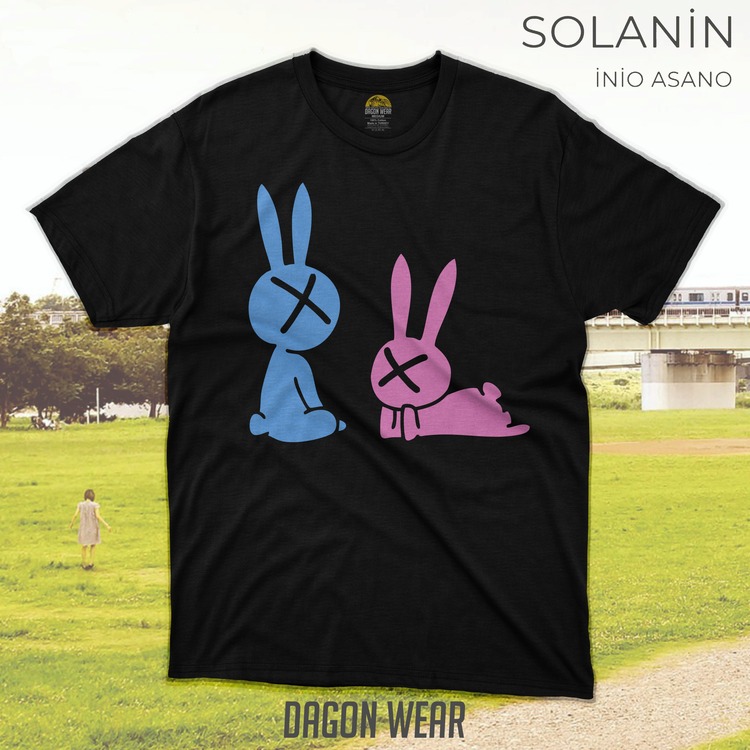 Solanin Rabbit Oversize Unisex T-Shirt 