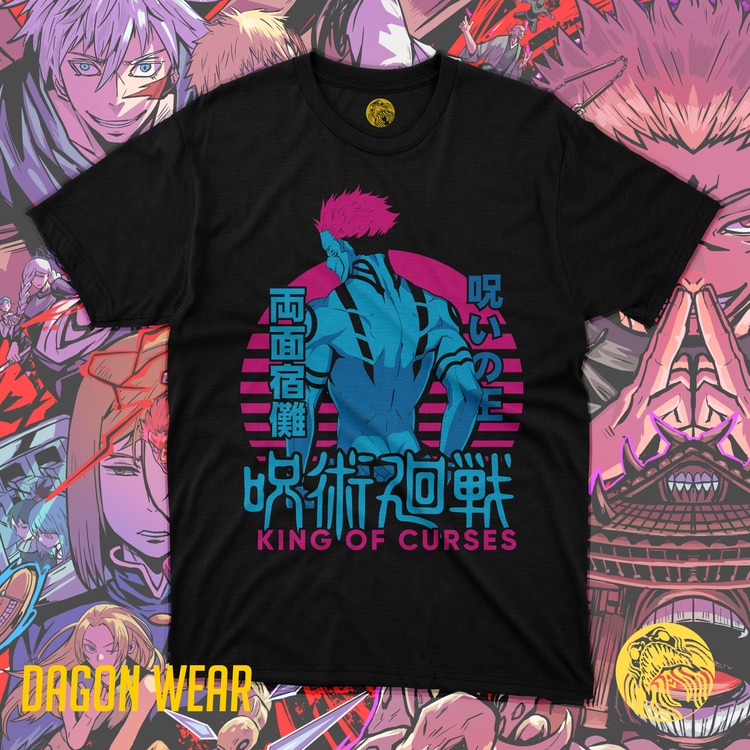Jujutsu Kaisen Itadori Sukuna King of Curses Oversize Unisex T-Shirt