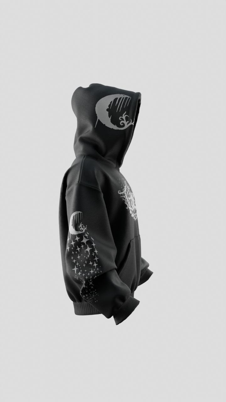 Thy Pallor Solemn Silentness Angel Oversize Unisex Hoodie