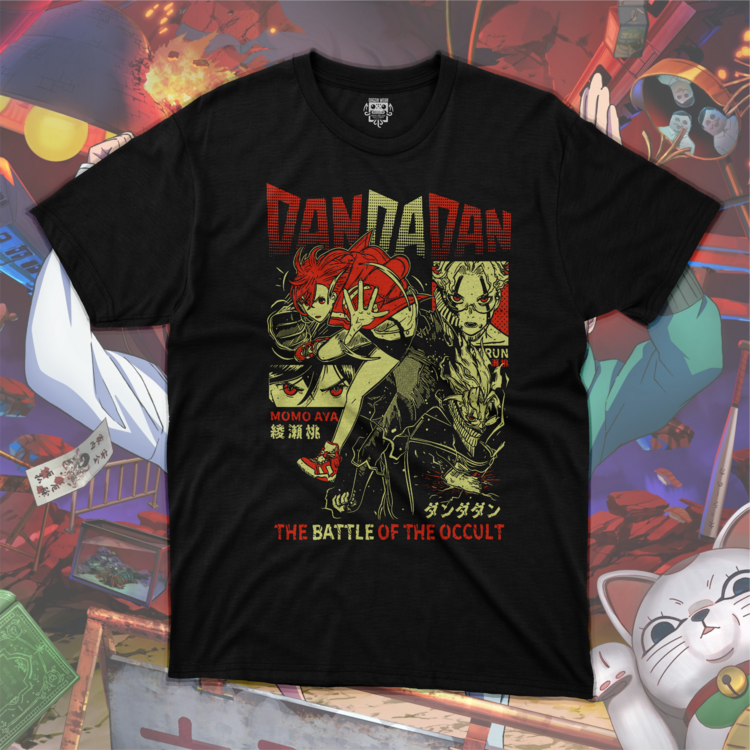 Dandadan The Battle of Occult Oversize Unisex T-Shirt