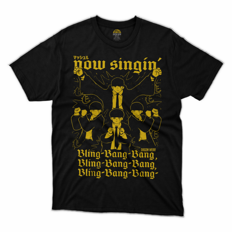 Mashle Magic and Muscles Now Singin Oversize Unisex T-Shirt