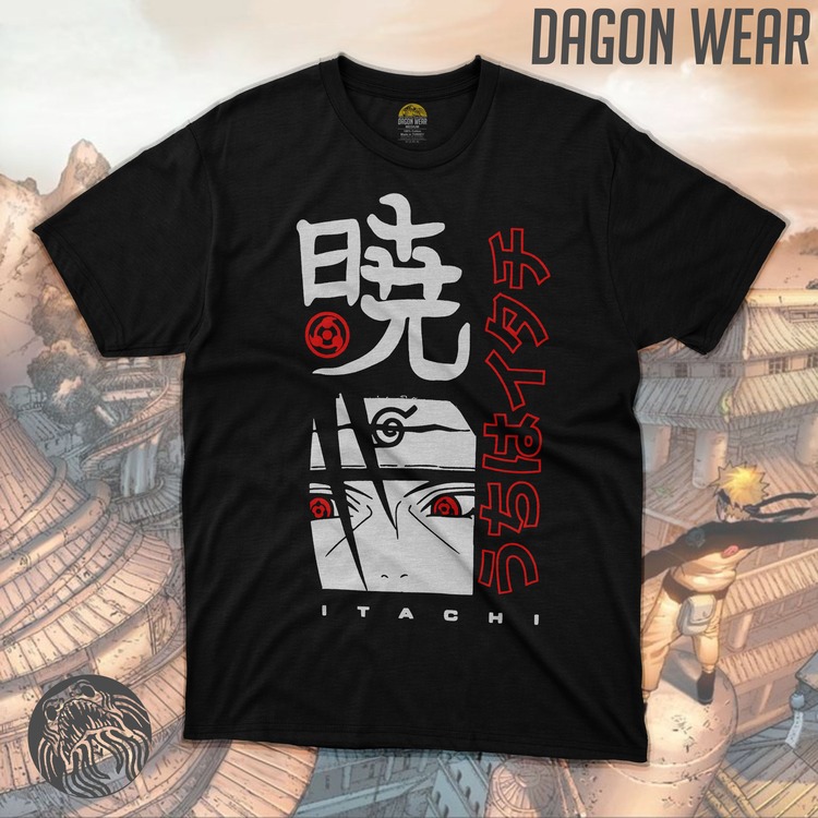 Naruto Itachi Uchiha (Alt-1) Oversize Unisex T-Shirt