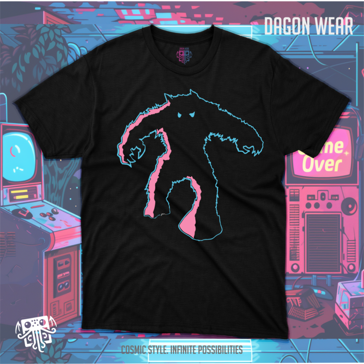 Space Invaders Monster Oversize Unisex T-Shirt