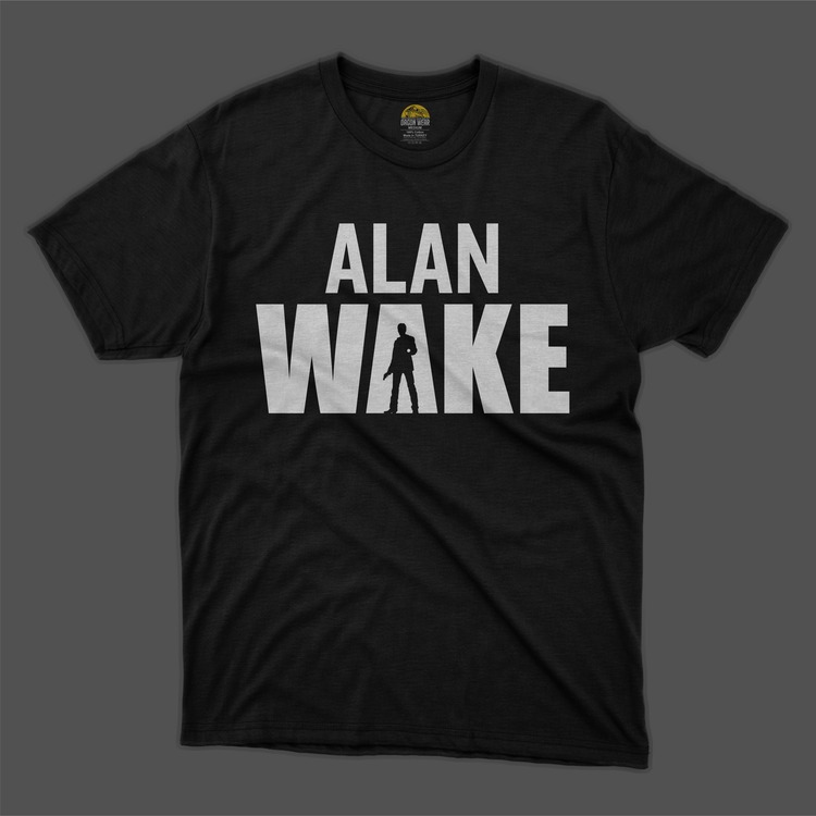 Alan Wake Logo Oversize Unisex T-Shirt