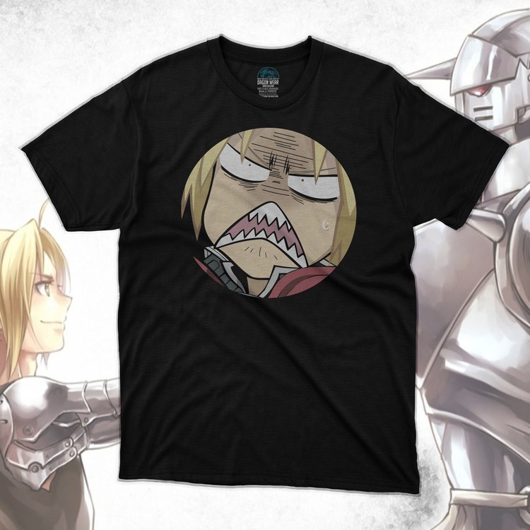 Fullmetal Alchemist FMA Edward Funny Oversize Unisex T-Shirt