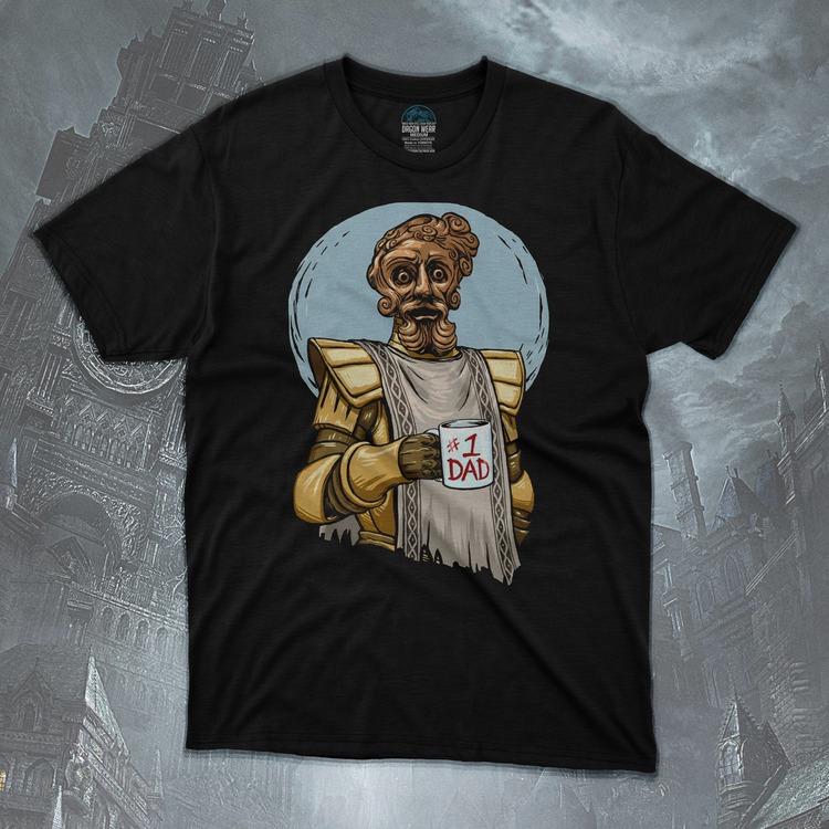 Dark Souls Giant Dad Git Gud Oversize Unisex T-Shirt