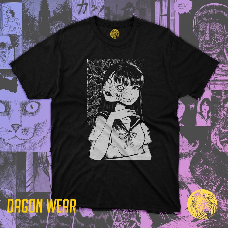 Junji Ito Horror Tomie (Alt-1) Oversize Unisex T-Shirt