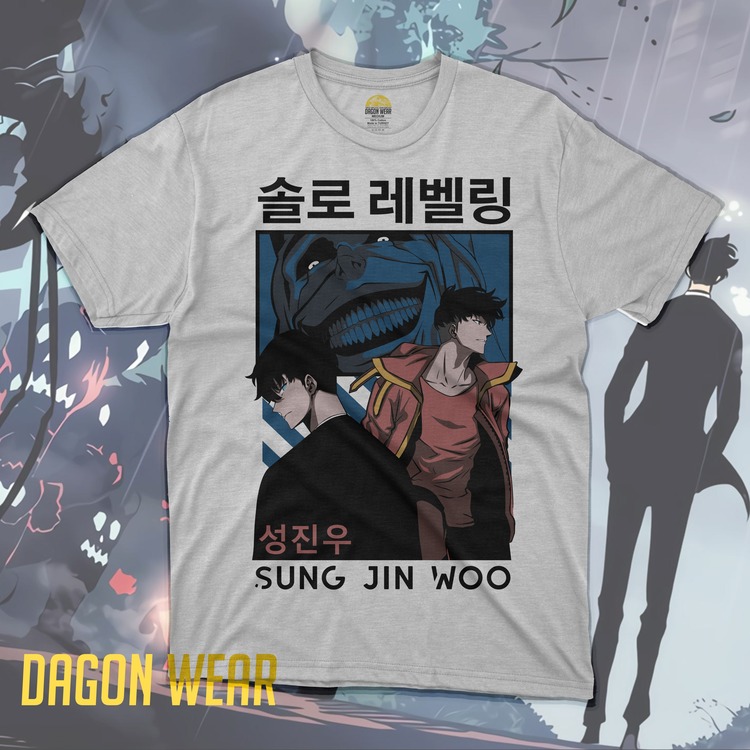 Solo Leveling Sung Jın Woo Oversize Unisex T-Shirt