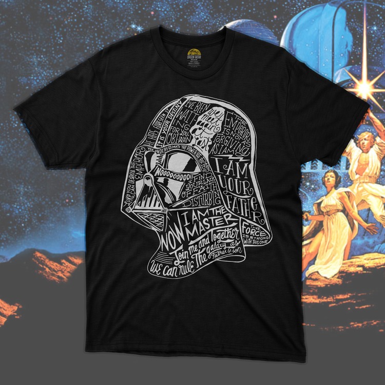 Star Wars Darth Vader Writes Oversize Unisex T-Shirt