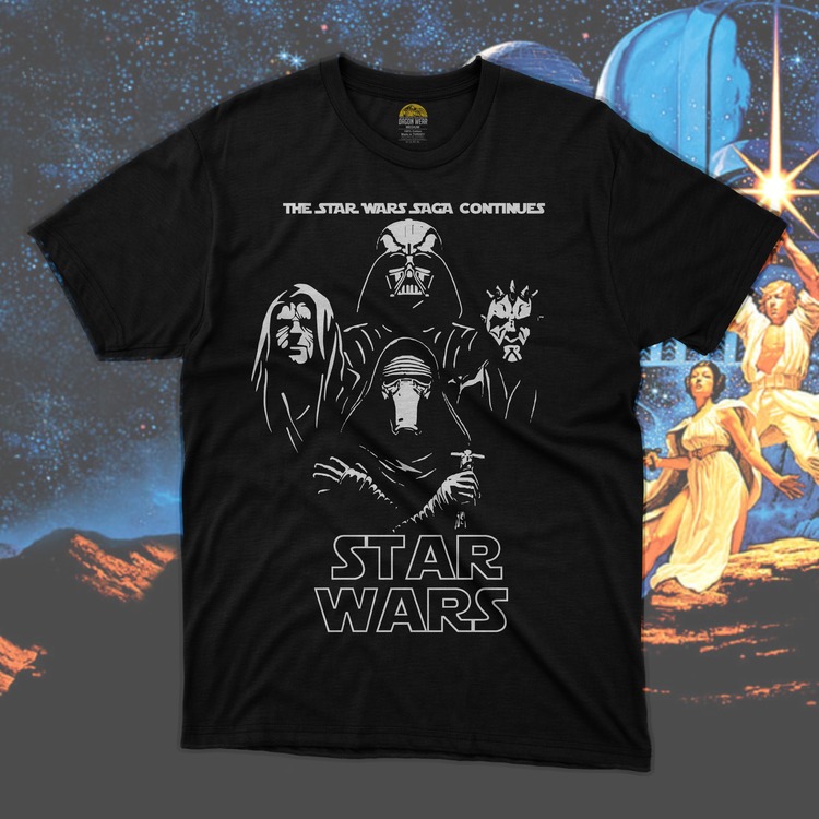 Star Wars Saga Continues Oversize Unisex T-Shirt