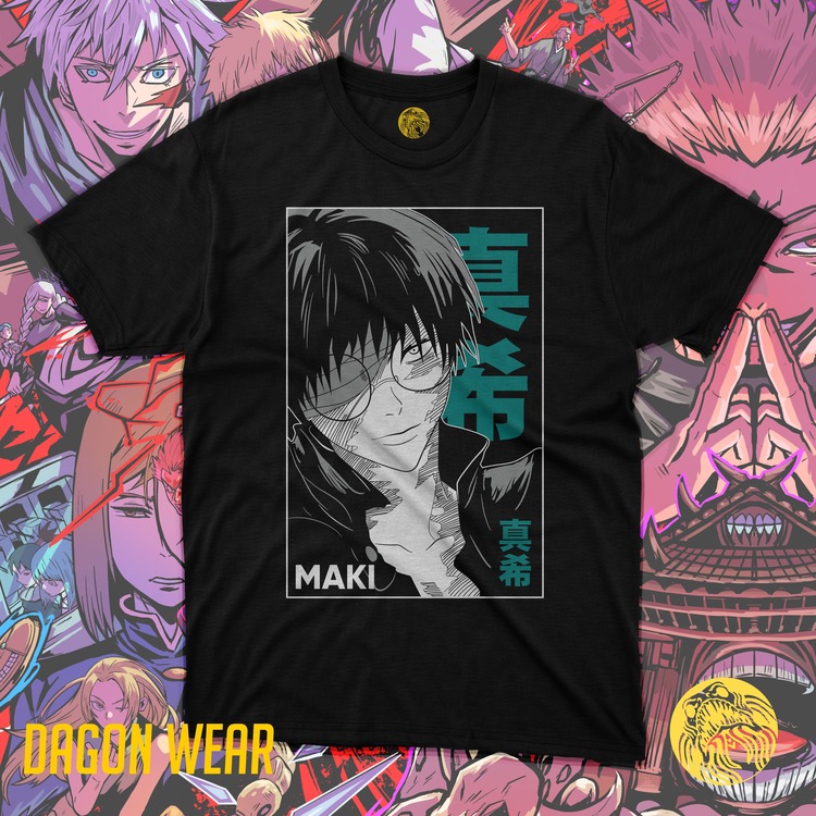 Jujutsu Kaisen Maki Oversize Unisex T-Shirt