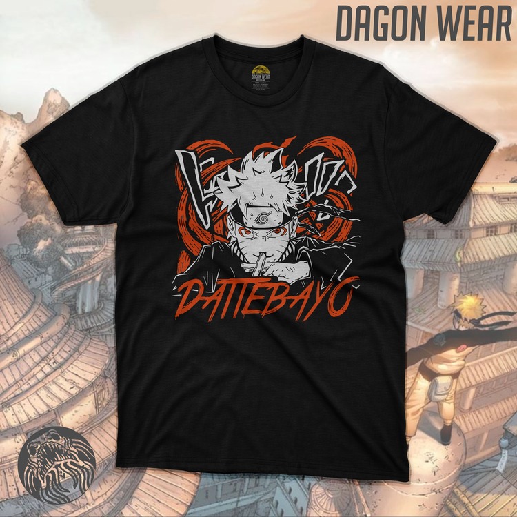 Naruto Dattebayo Oversize Unisex T-Shirt