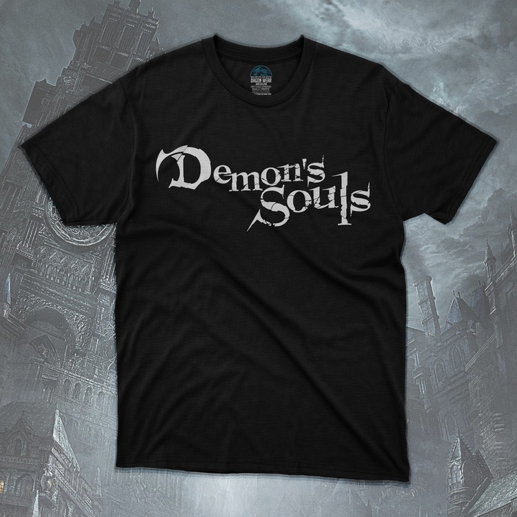 Demon's Souls Logo Oversize Unisex T-Shirt