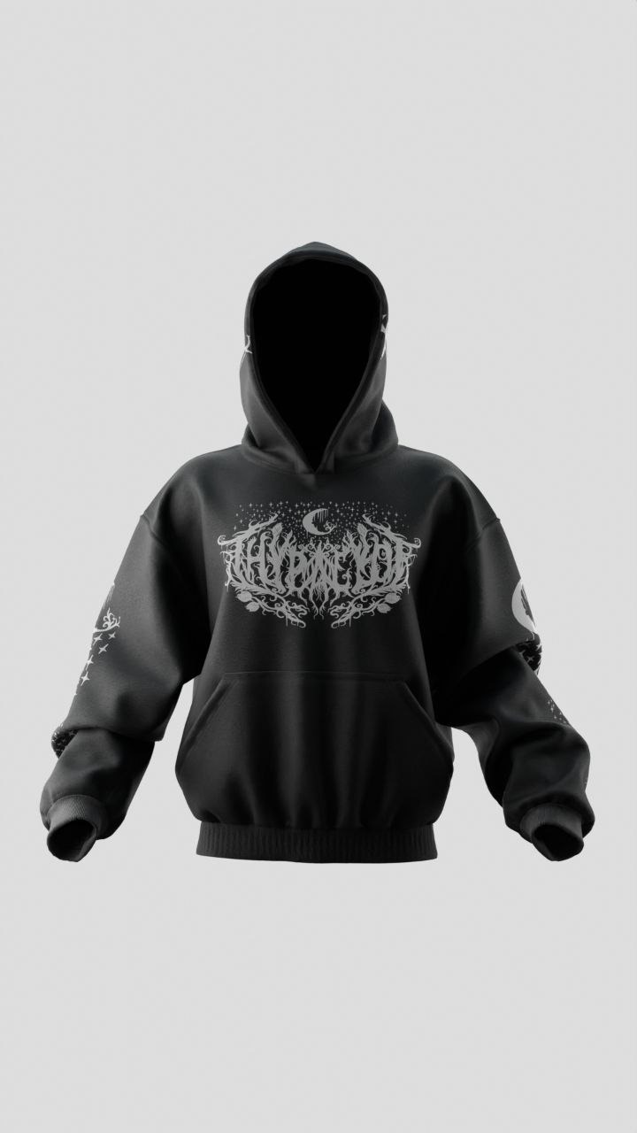 Thy Pallor Solemn Silentness Angel Oversize Unisex Hoodie