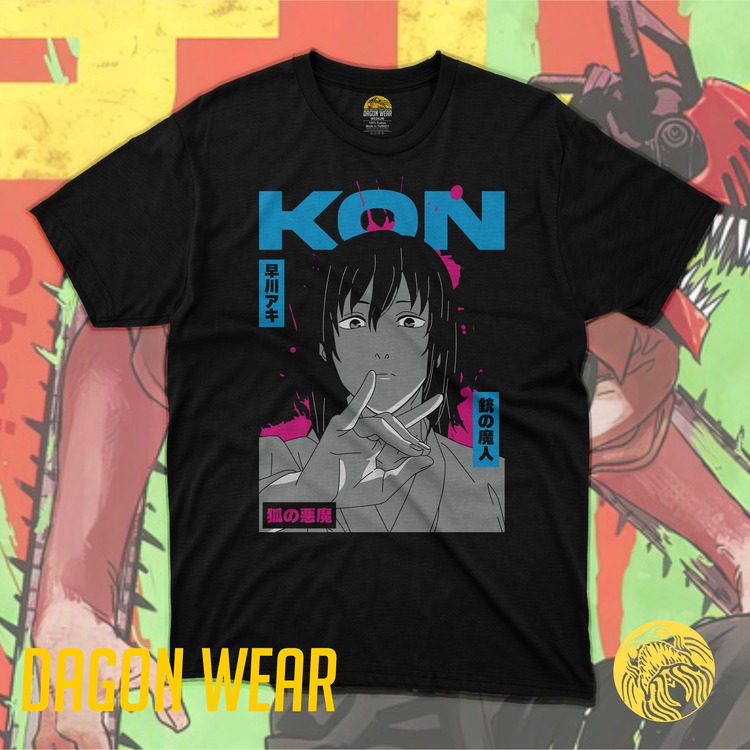 Chainsaw Man Aki Kon Oversize Unisex T-Shirt