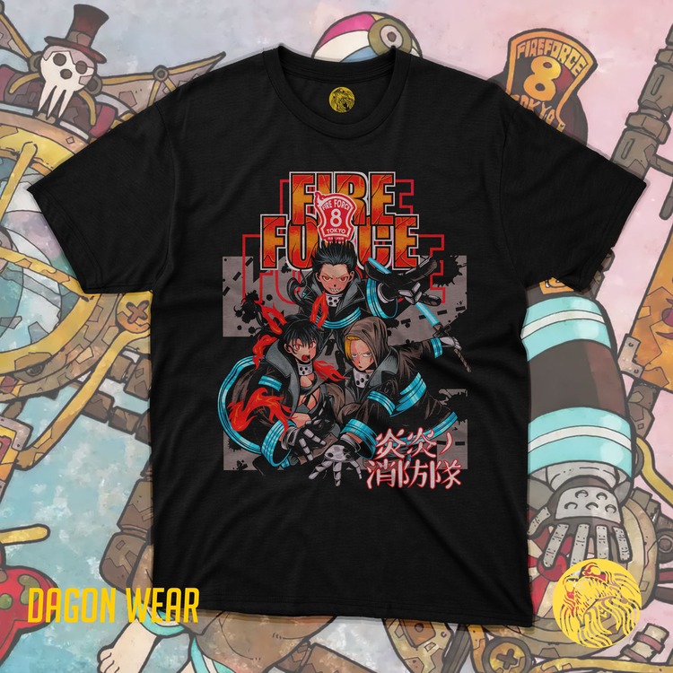 Fire Force Team Oversize Unisex T-Shirt