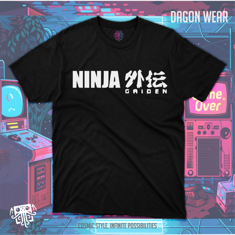 Ninja Gaiden Logo Oversize Unisex T-Shirt