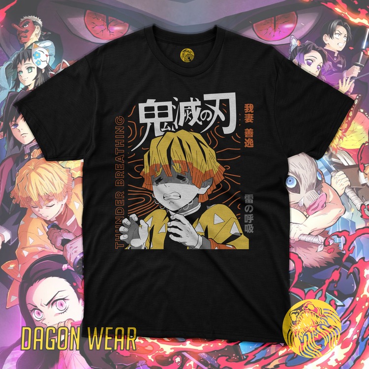 Demon Slayer Zenitsu (Alt-1) Oversize Unisex T-Shirt