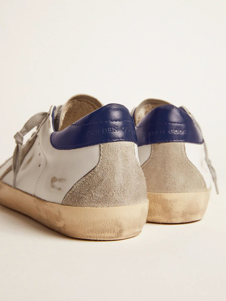 Golden Goose Super-Star Dark Blue White