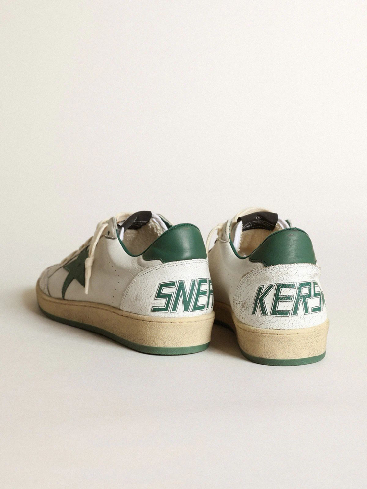 Golden Goose Super-Star Green White
