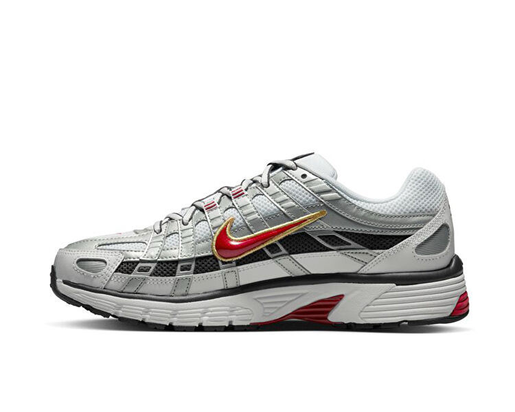 Nike P-6000 Grey- Red BV1021-101