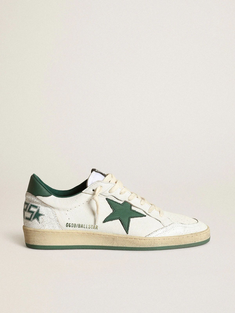 Golden Goose Super-Star Green White