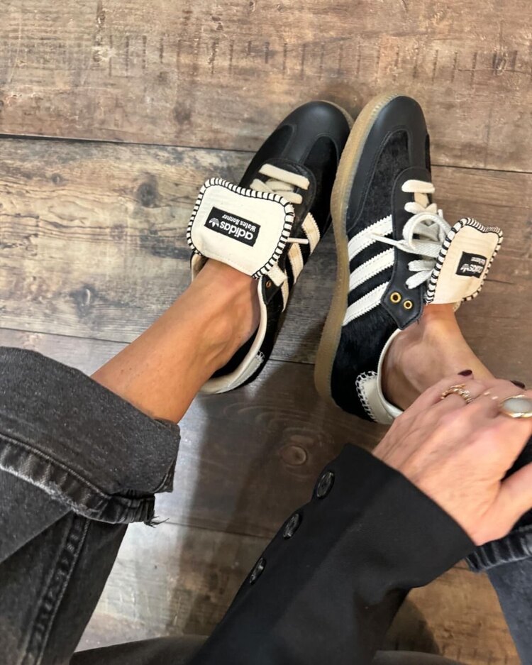 Adidas X Wales Bonner Samba Pony Total Core Black