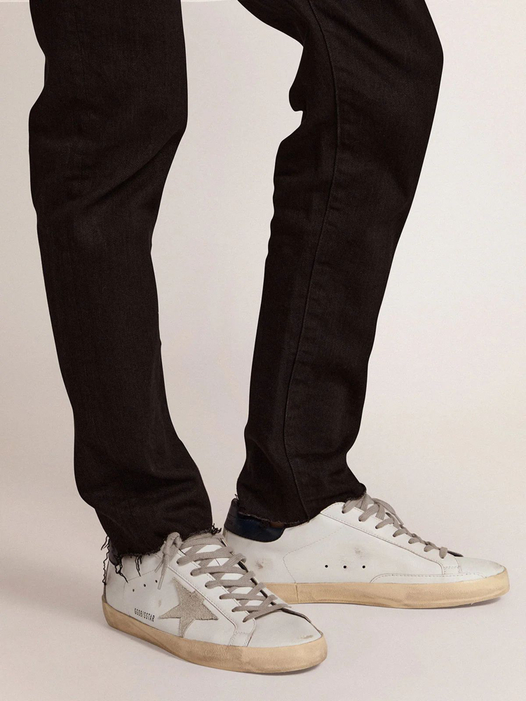Golden Goose Super-Star Dark Blue White