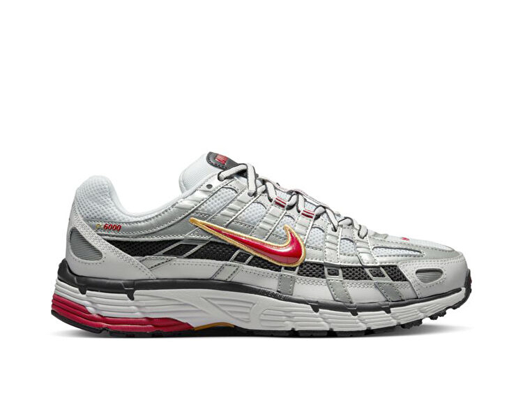 Nike P-6000 Grey- Red BV1021-101