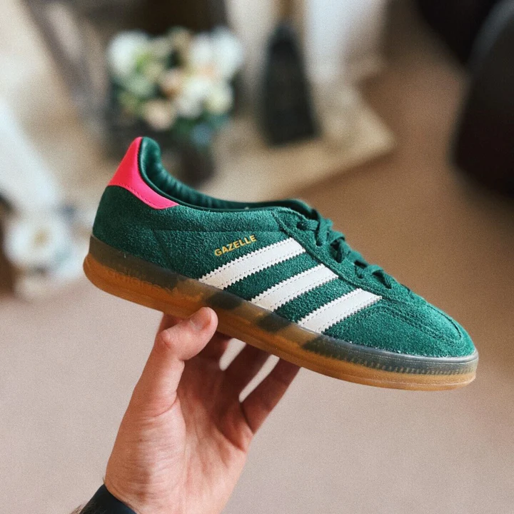adidas Gazelle Indoor 'Collegiate Green Pink' IG5929