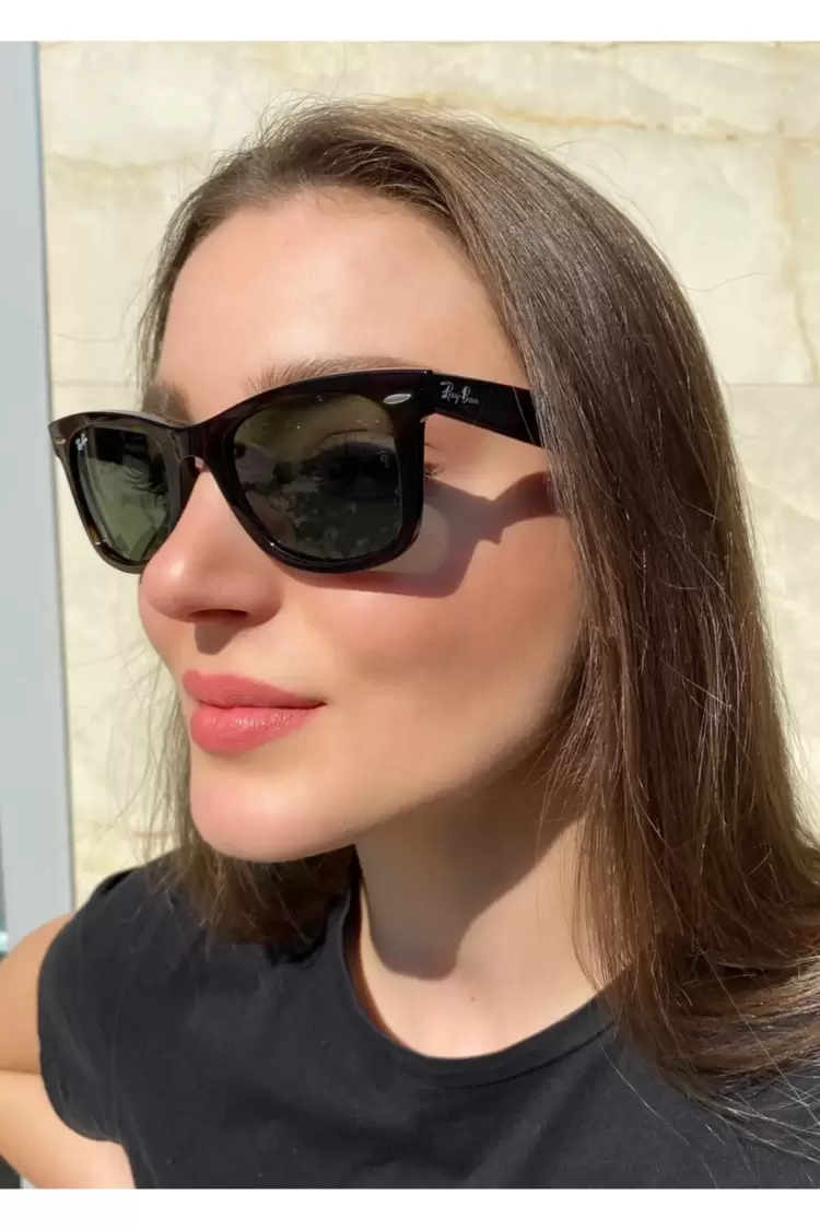 FIRSAT FİYAT ! Ray-Ban Wayfarer Classic RB 2140 901 50 Black Gözlük