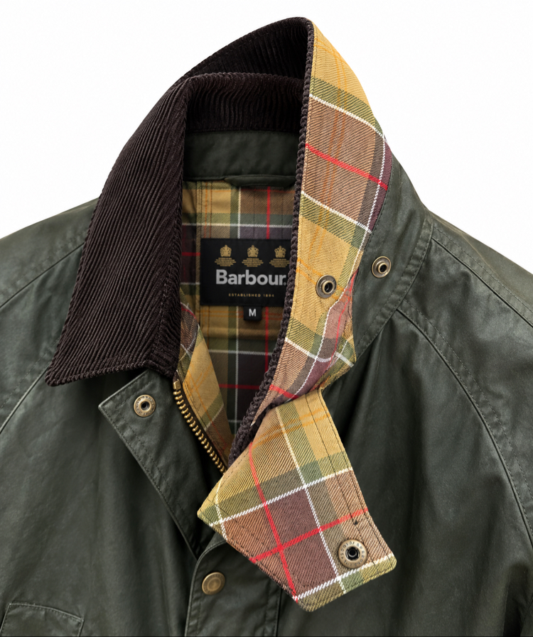 Barbour Orijinal Yağlı Deri Ceket Kadın