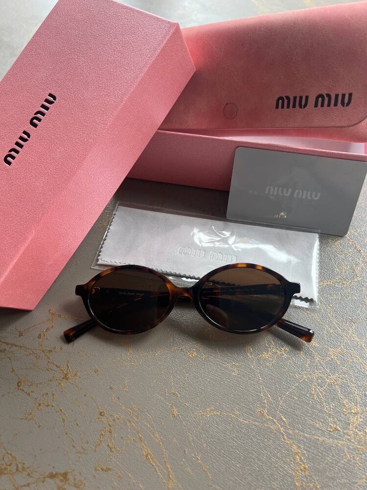 Miu Miu SMU 04ZS Brown Gözlük